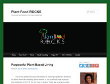 Tablet Screenshot of plantfoodrocks.com